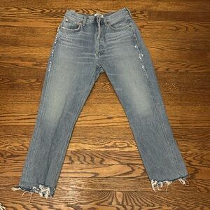 AGOLDE straight leg jeans